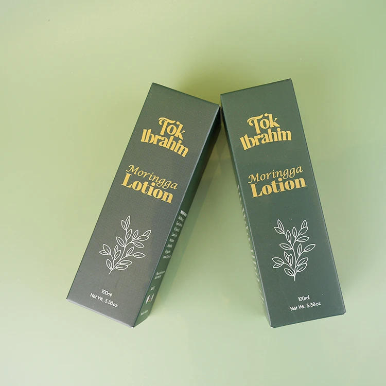 product wholesale custom luxury gold foil small cosmetic product packaging paper box manufacturer luxury fold  box for small business-1