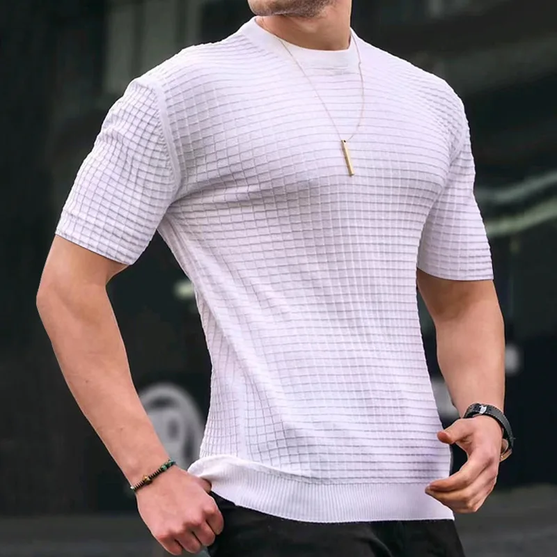 New Fashion Men's Casual Long Sleeve T-Shirt - Comfortable Cotton Blend