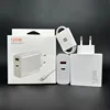 White 120w A+C charger set
