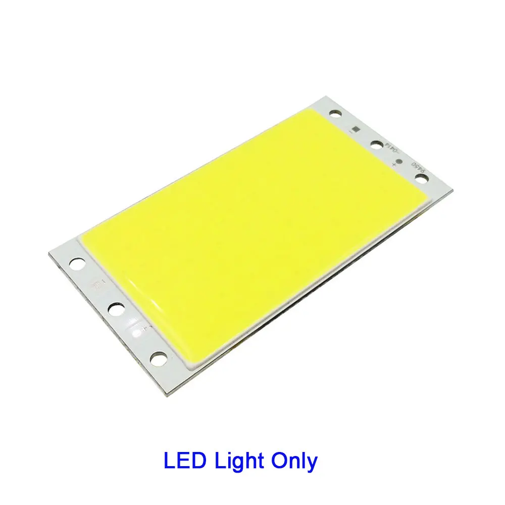 Remote Control COB LED Panel Light 12V 15W Dimmable LED Lighting Board Plate RC Lamp for Decoration Bulbs DC12V 94x50mm