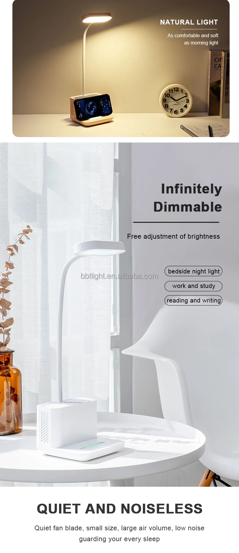 2023 High Quality Lamp Bedroom Table Lamps Rechargeable Desk Light Lamp