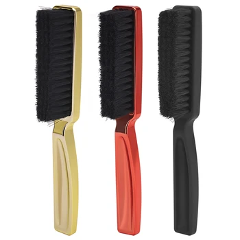 High Quality 100% Nylon Bristles Oil Head Durable Beard Brush Set For Men