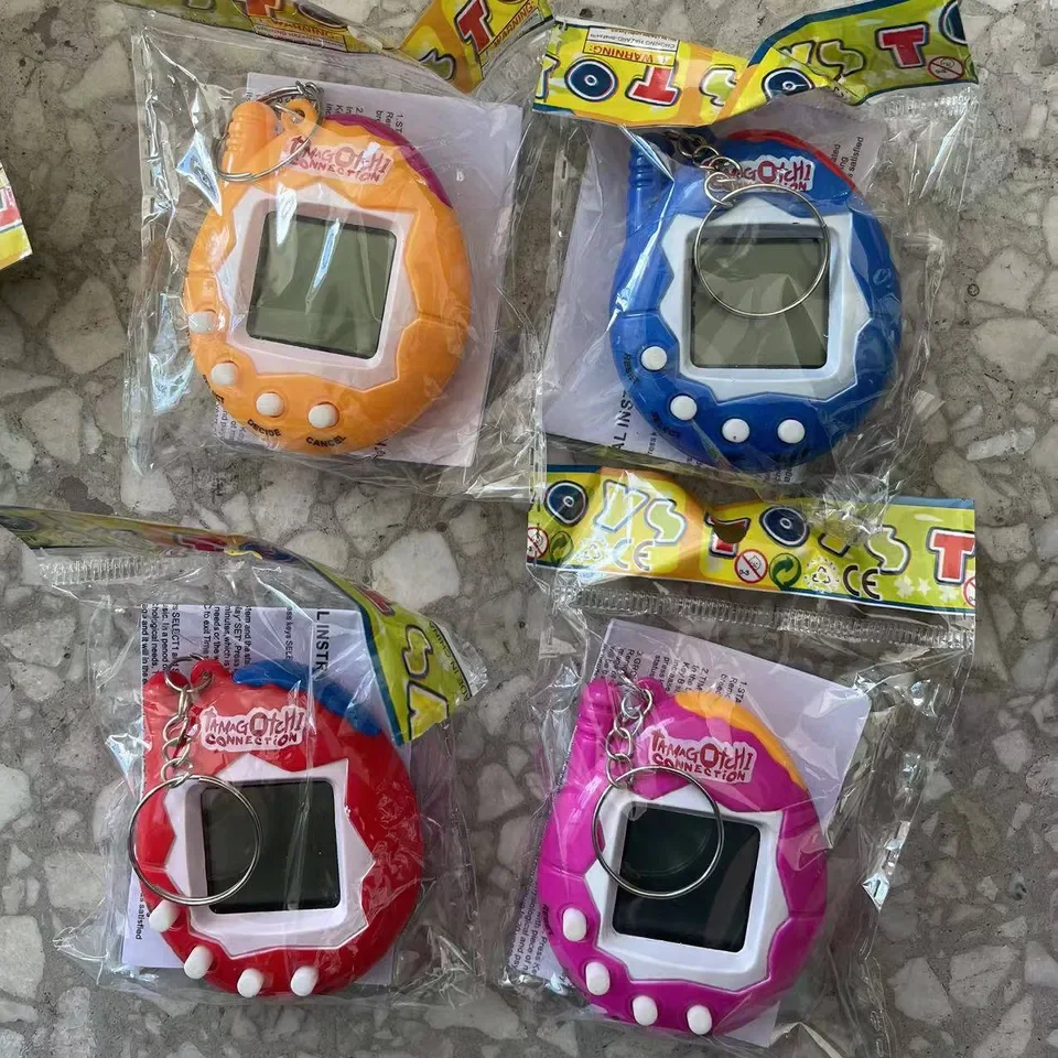 168 в 1 Электронная портативная Виртуальная тамагочи цвета оригинальная игрушка для электронных домашних животных яйцо