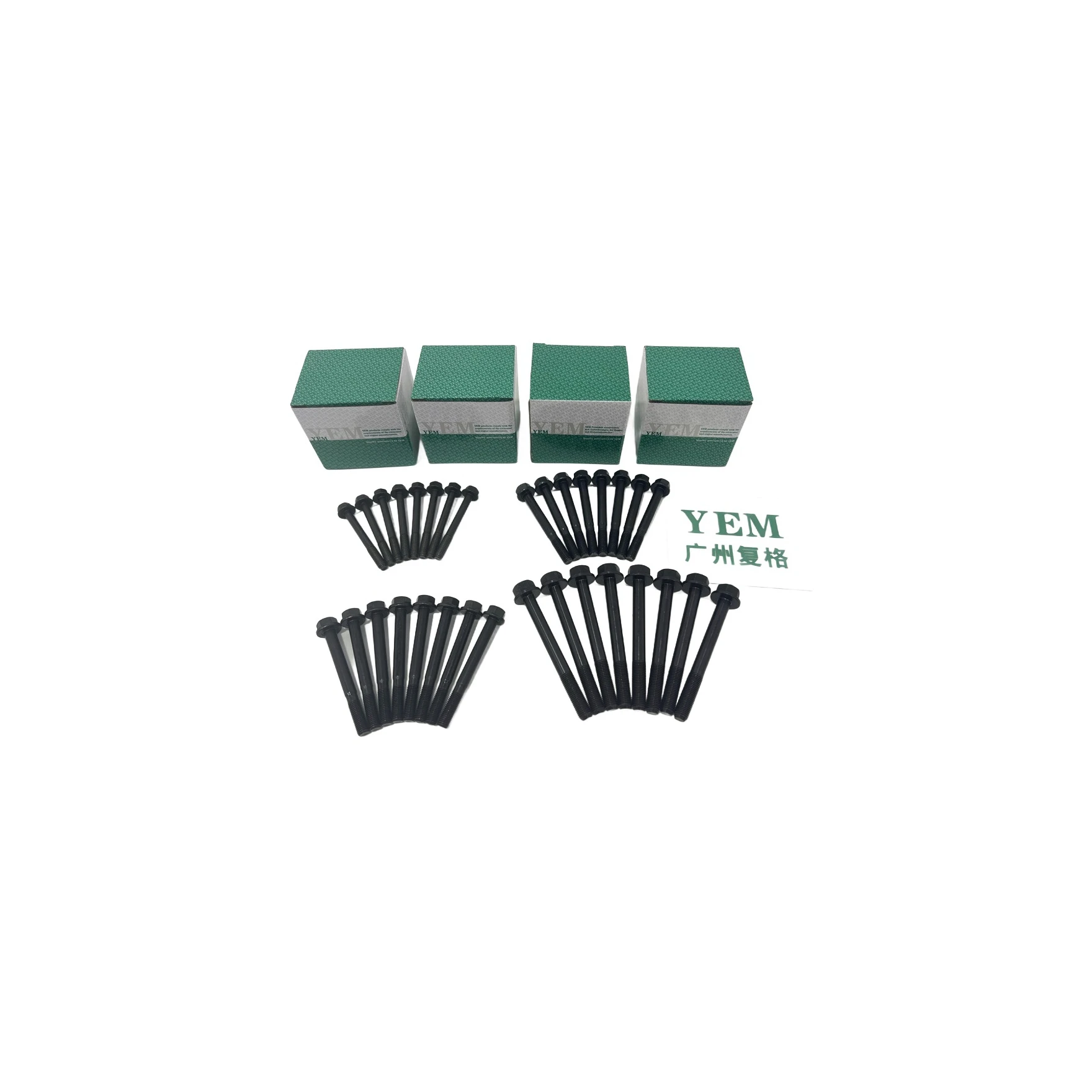 V1405 V1502 V1505 V1512 Cylinder Head Screw for Kubota OEM Engine Parts