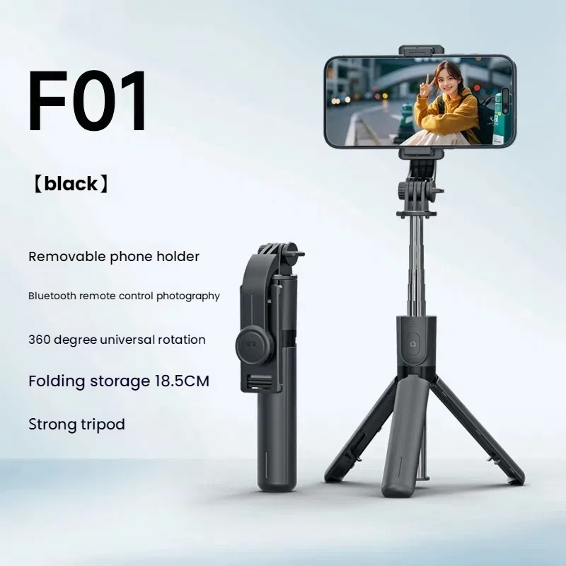 CIRYCASE 142cm Treppiede Smartphone, All-In-One Bastone Selfie Ed - Foto 12