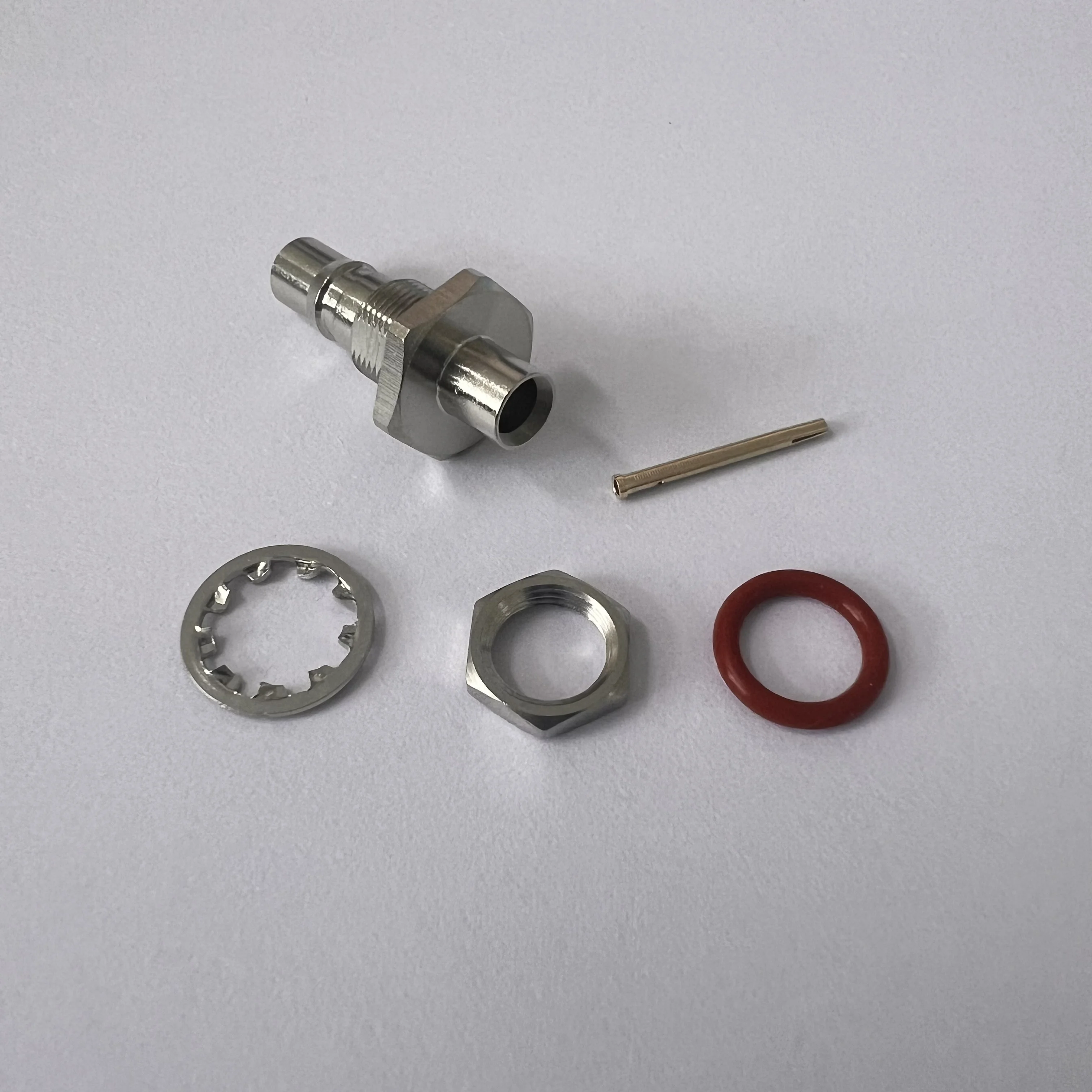 product high performance qma kyb3 with thread coaxial connector qma female connector for rg141 communication cable-1