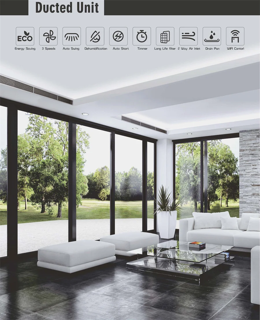 Split Air Conditioner, BEB, JIB, CECC, 60000 - detail 2