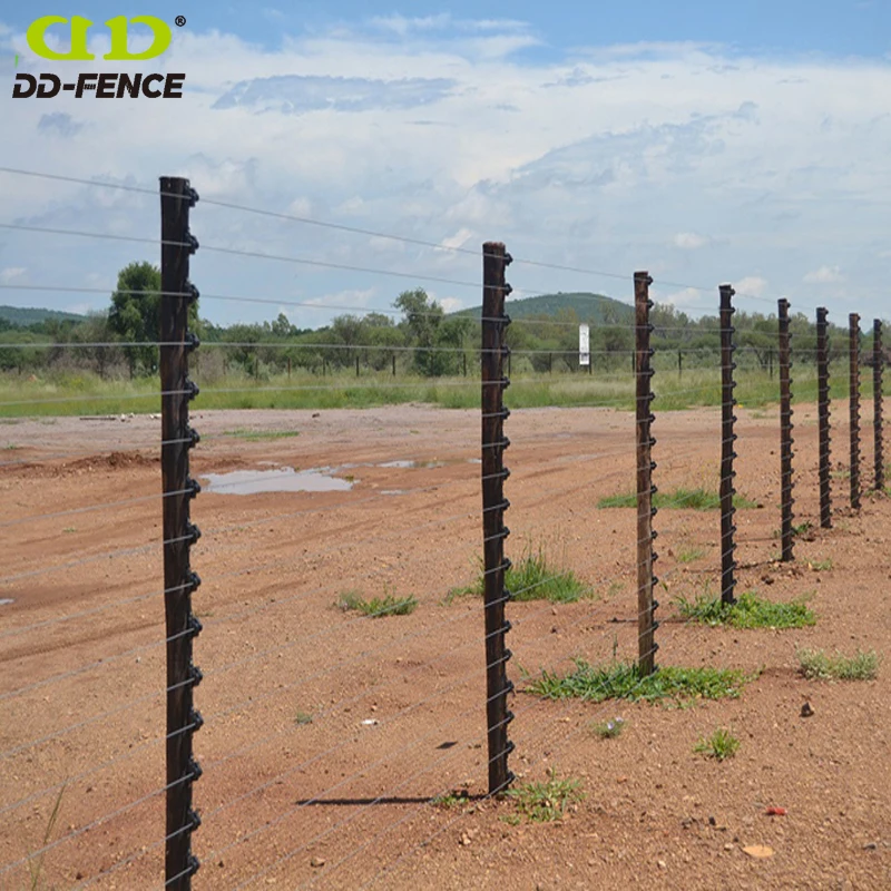 Perimeter Security Farm Fencing Electric Fence Alarm System Wire Posts Energizer Accessories Solar Electric Fence for Livestock