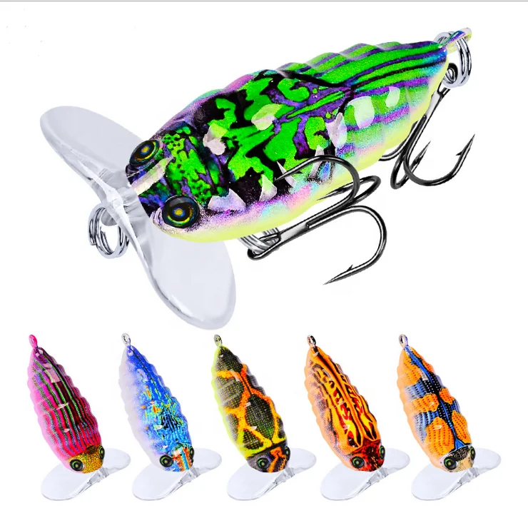 4センチメートルplastic Pesca Artificiais Baits Wobblers Top水昆虫釣りルアーcrankbait Cicada Floatingポッパールアー Buy Loating ハード蝉ルアー昆虫餌蝉フローティングポッパールアー ハードポッパー蝉 フローティングポッパールアー 人工餌蝉フローティング