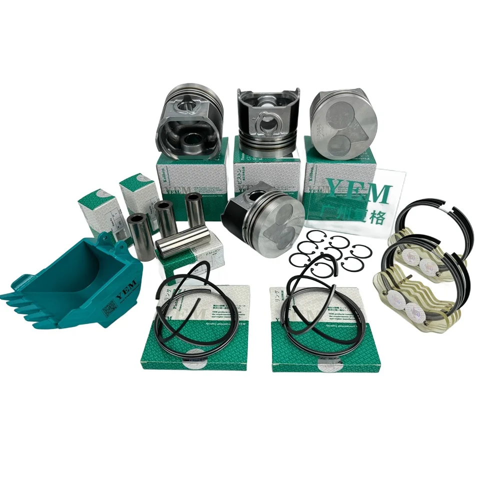 4LB1 4LE1 4LE2 6BB1 Piston Kit for Isuzu Engine Parts With Warranty