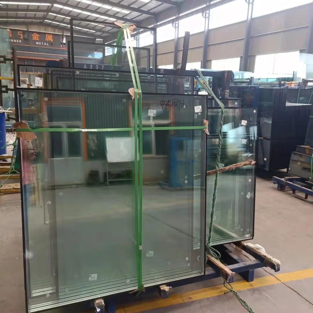 Glass Factory Lowe Window Glass Panels 12mm Tempered Double Glazing