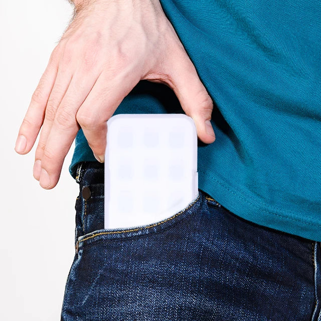 SD Card Storage Case Memory Card Holder 12 SD Plastic Card Cases