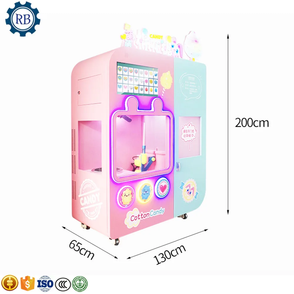 大容量ステンレス製綿菓子製造機/フェアリーキャンディフロス製造機
