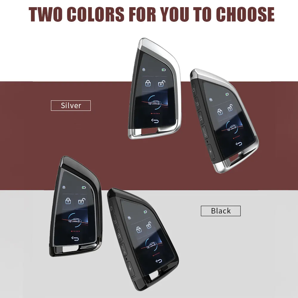 Universal Lcd Display Car Key Upgrade Smart Remote Control Keyless For Bmw Key Modified 568