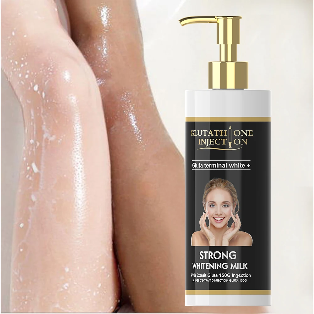 glutathione strong whitening milk The Strongest Body Collagen Milk Bleaching Face Body Cream Skin Whitening  Moisturizing Body Lotion Skin Lightening Cream