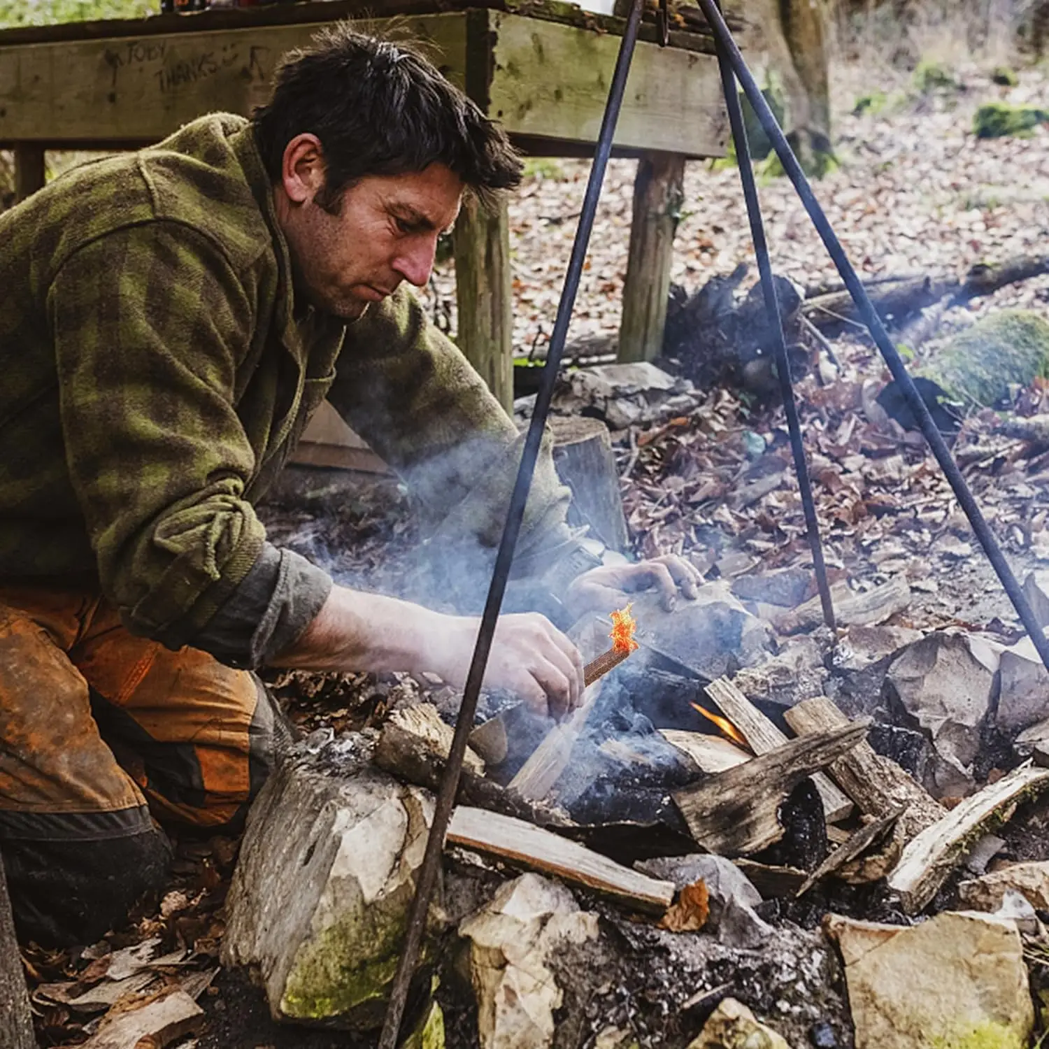 Camping Firestrarter Wood Stove Smoker Pellets Lump Charcoal Fireplace