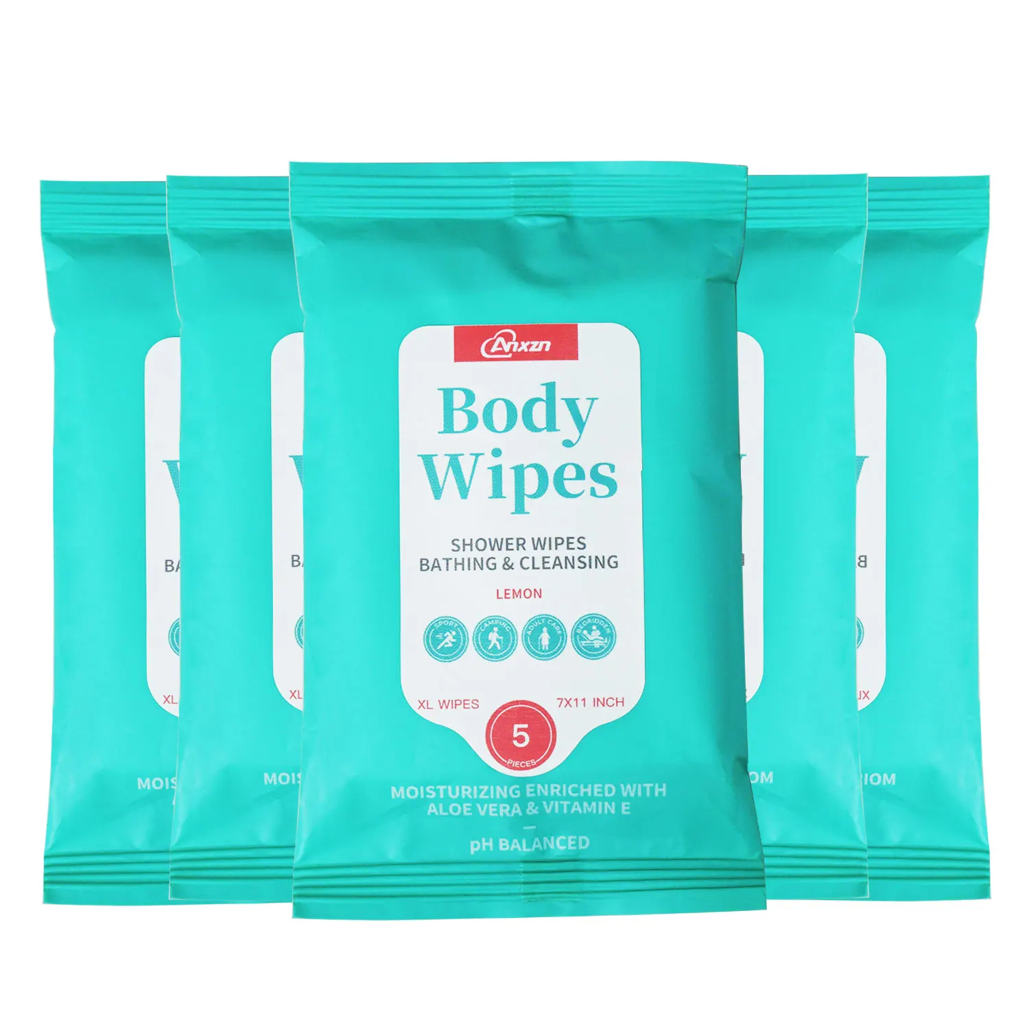 Geen water? Geen probleem! No Rinse Body Wipes hebben je gedekt