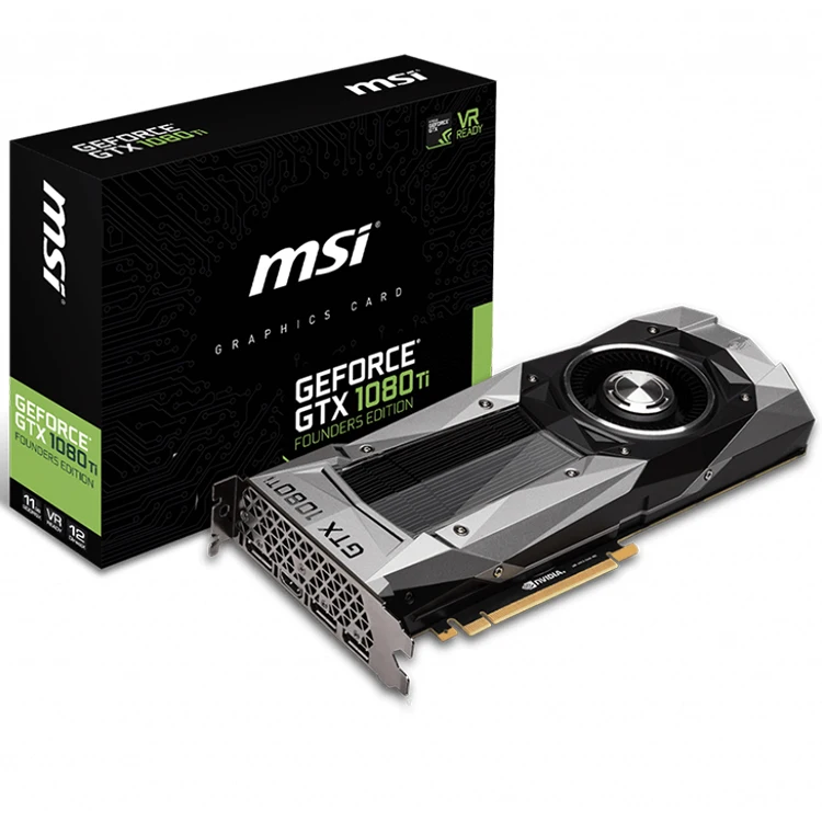 Placa de Vídeo Usada MSI GeForce GTX 1080 Ti Founders Edition para