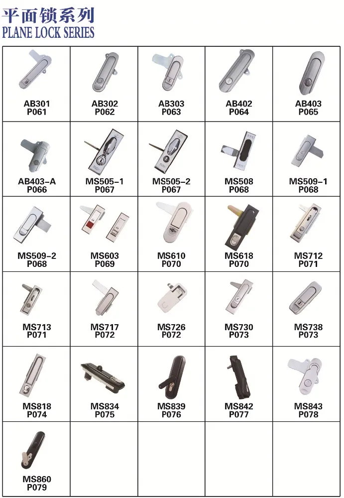 MS603 Keyless Fire Cabinet Push Button Lock - Secure & Reliable