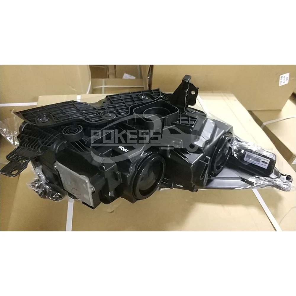 For Ford Kuga 2017 Headlight GV4113W030EE GV4113W030ED Left Black Head... — 3