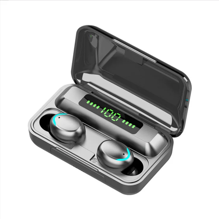 Cheap TWS Headphone with LED Display Waterproof Function In-Ear Earphone for Gaming Sports Travel-jl Chipset Wired Communication