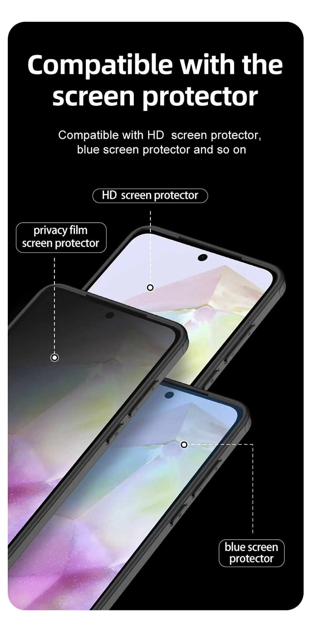 Laudtec Frosted Clear Phone Case Magnetic Charging Simple Business Skin Friendly Slim Lightweight Cover For Samsung A36 Sjk977 factory