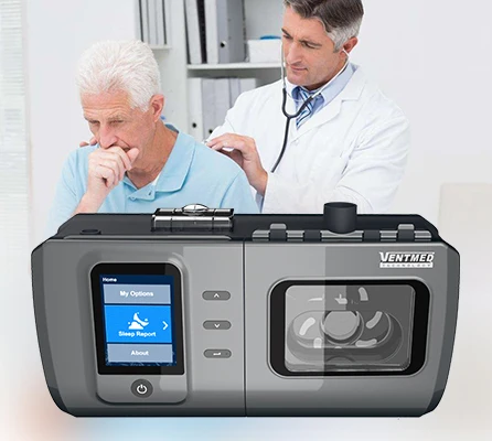 Medical sleep apnea bipap automatic ventilator