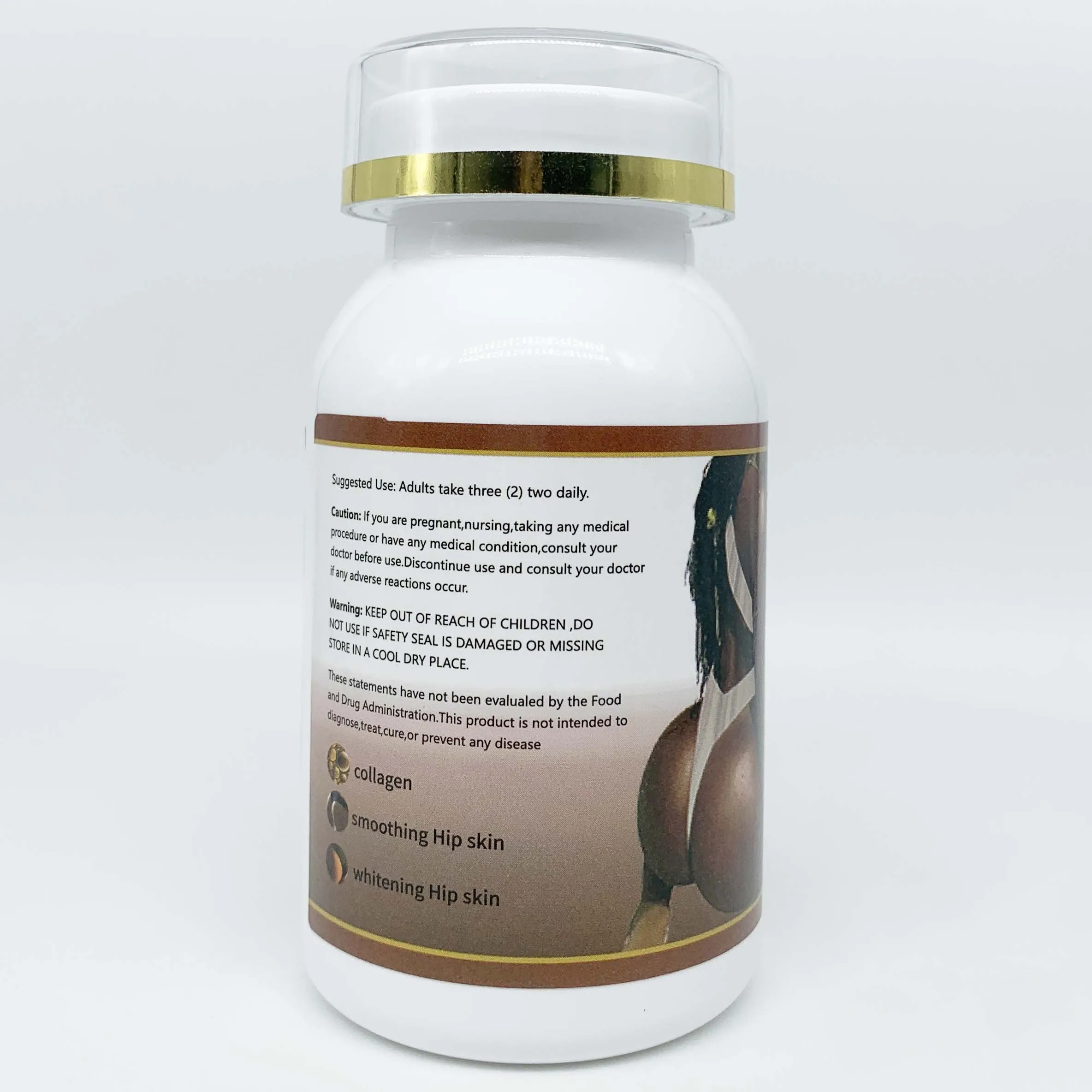 OEM  Duozi Extreme Curve Maca Root Big Butt Enlargement Pills Butt Booster Max Maca Plus Big Hip Booster Enlargement Tablet