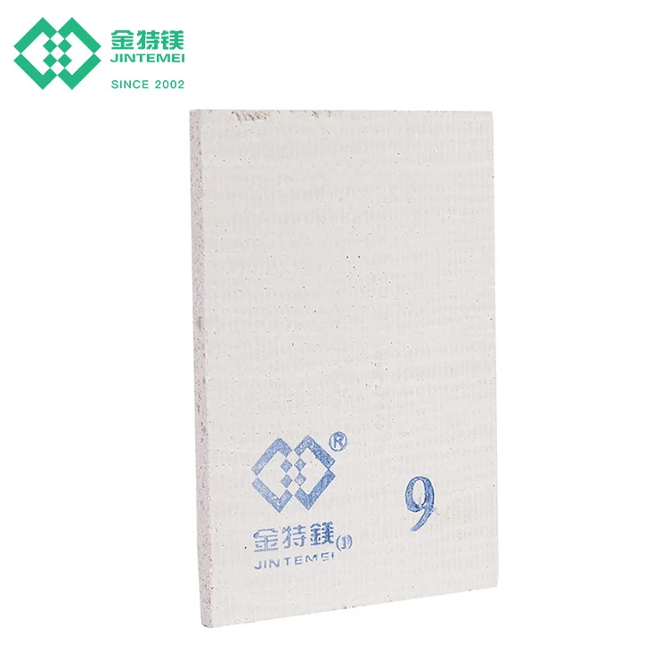 High Bending Strength Fireproof Mgo Magnesium Oxide Panel For Wall Partition