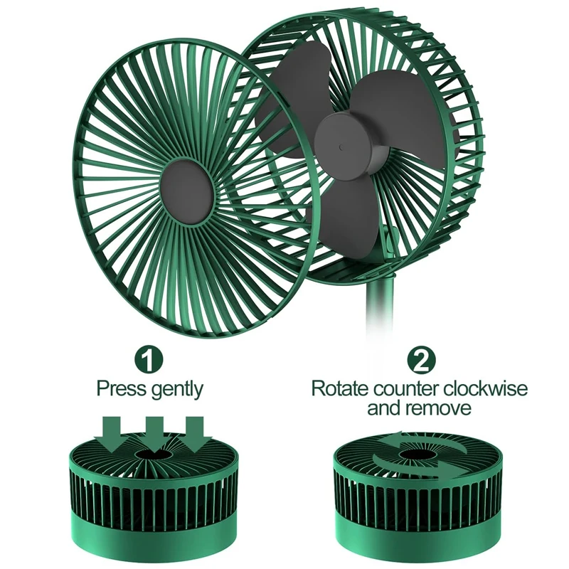 3 Speeds Blades 12v Ventilateur Solaire Con Panel Solar Recargable Usb Desk Fan Solar Powered