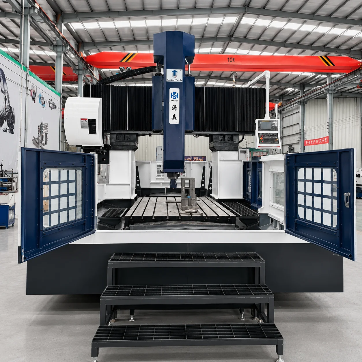 Industrial CNC Gantry Boring Milling Machine High Precision Machining Center for Metal Parts