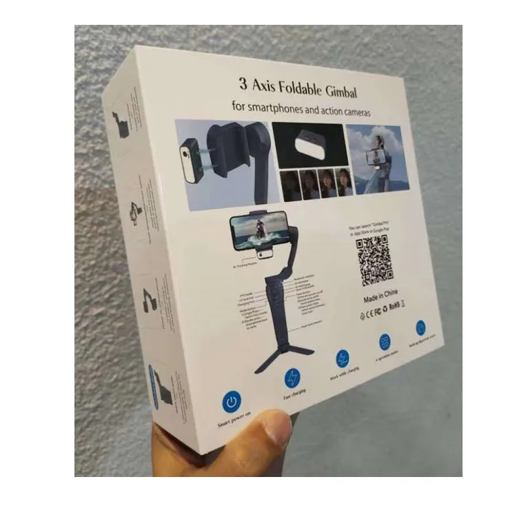Professional Auto Face Tracking Gimbal F12 Wireless Remote Control Stabilizer Selfie Stick