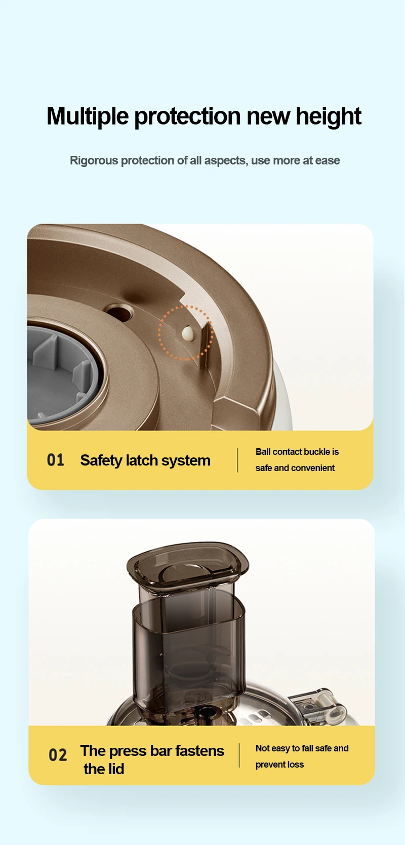 Commercial Juicers Food Processor Stainless Steel Silver Crest Food