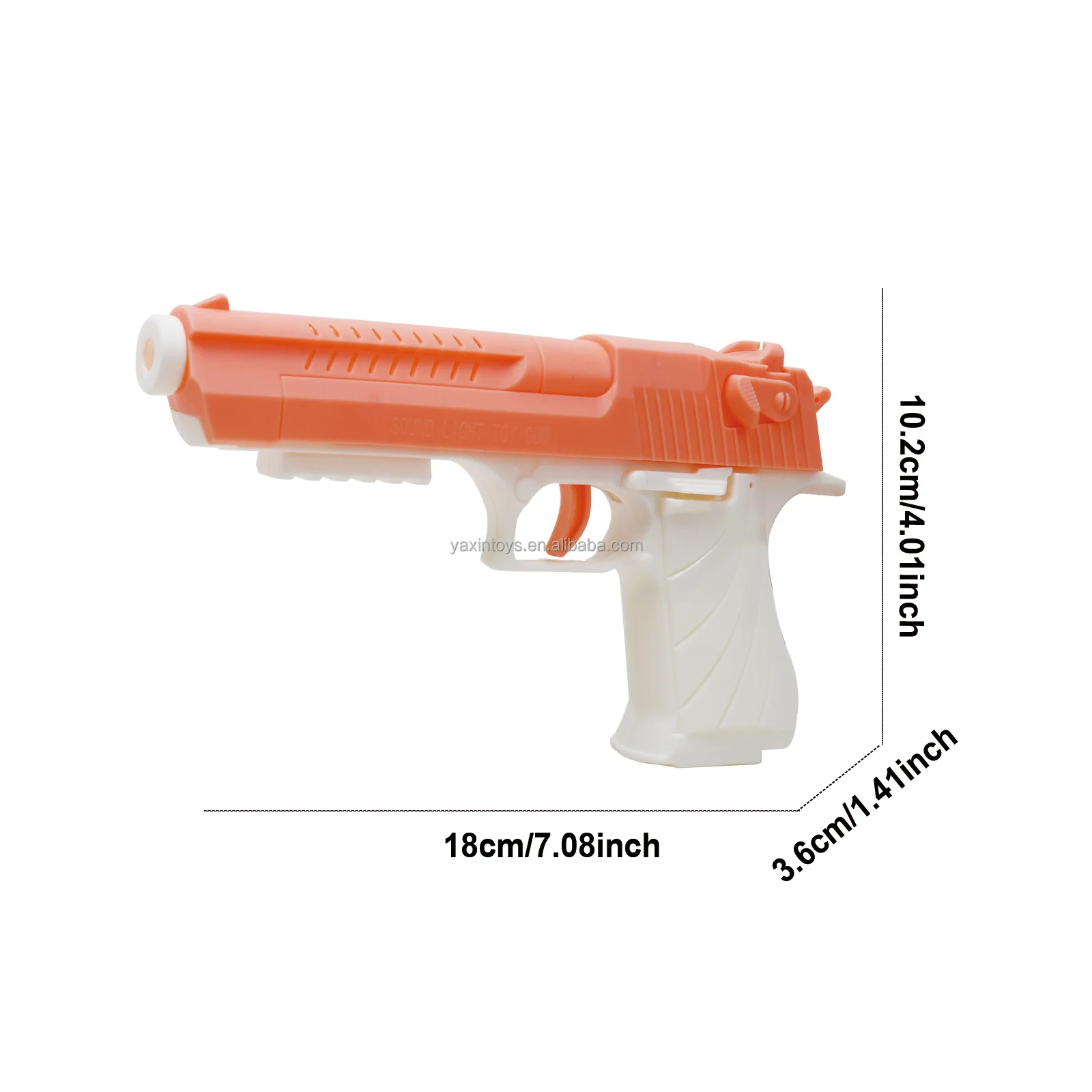 Release Pressure Pistol Gun Fidget Sensory Toys With Light Sound ...