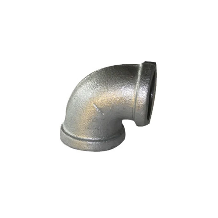 hot dipped gi elbows malleable iron casting pipe fitting