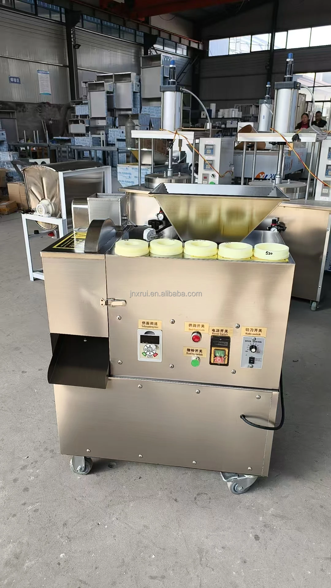 Dough Divider Machine Efficient Dough Cutting and Forming Equipment ...
