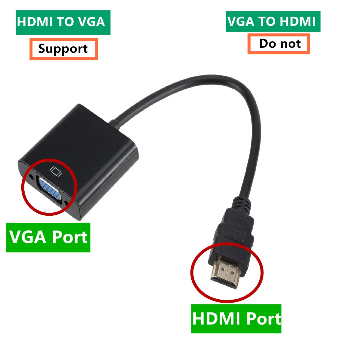 Convertisseur De Cable Hdmi Male Vers Vga Femelle Alimentation Audio Adaptateur Pour Tablette Pc Portable Tv Hd 1080p Buy Hd 1080p Hdmi Vers Vga Cable Convertisseur Avec Audio Alimentation Hdmi Male Vers Vga Femelle Convertisseur Adaptateur