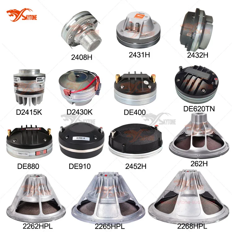 D2415K Dual 1.5 Inch Neodymium Compression Drivers for