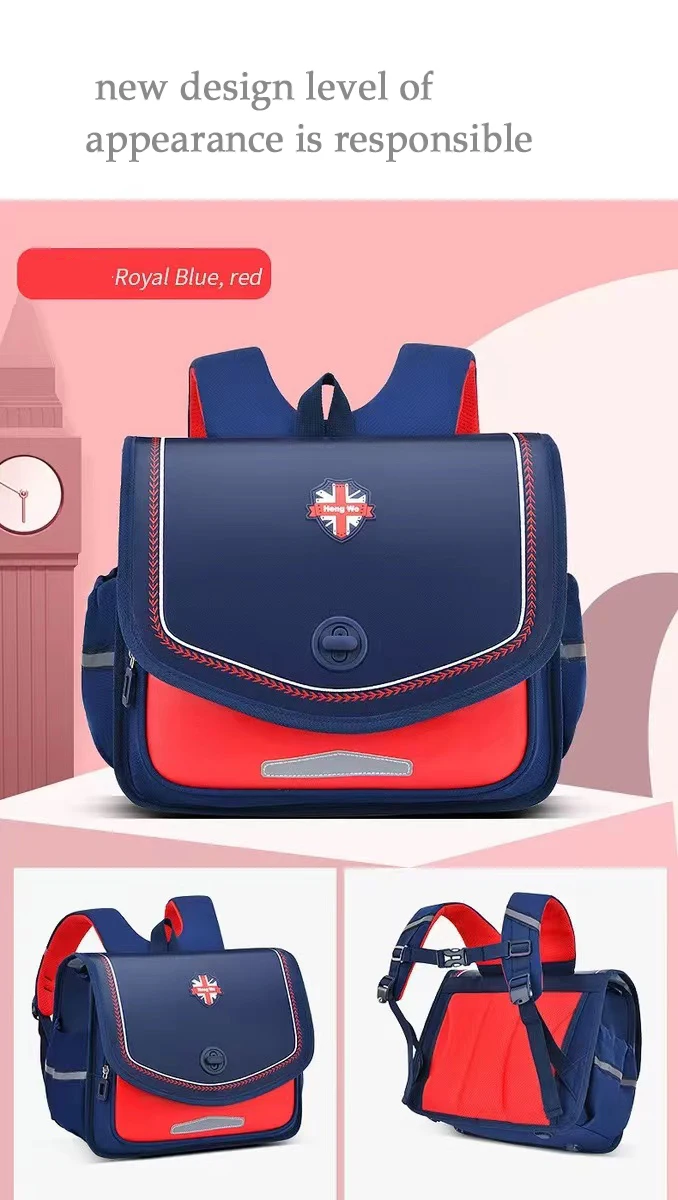 Children Lovely Backpack Spine Reduction Backpack for Boys and Girls Shoulder Schoolbags Water Proof