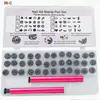 New Stamped Pen Set [Pink 36-Piece Set]