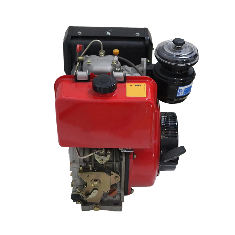 High Quality 188F 10 hp 7.5 KW 456cc 1 Cylinder air Cooled Small diesel Engine