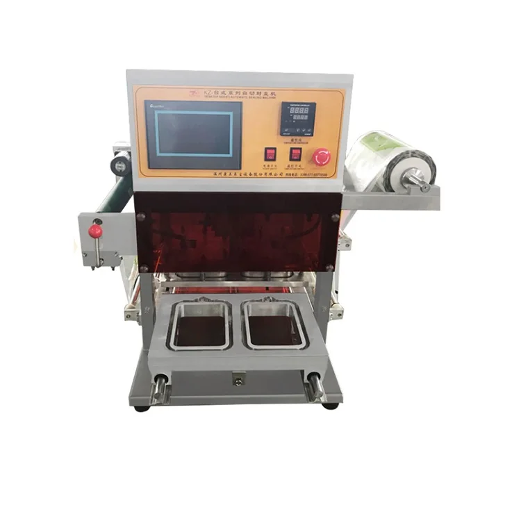 Modified Atmosphere Map Packaging Machine Sandwich Tray Vacuum Nitrogen Packing