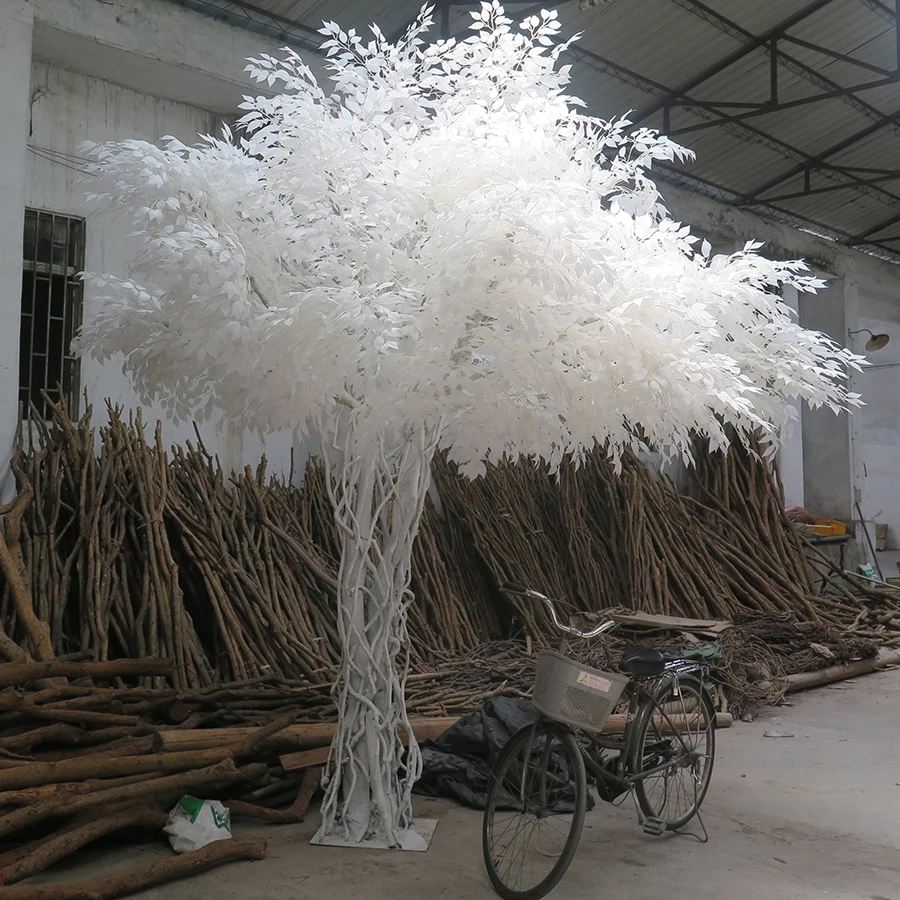 Knstliche weie Banyan baum Innen baum kunst dekor neues Design knstliche  Ficus bume