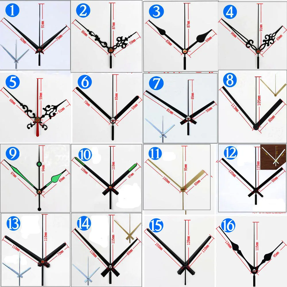Металлические настенные часы стрелка Часы Минуты секундная