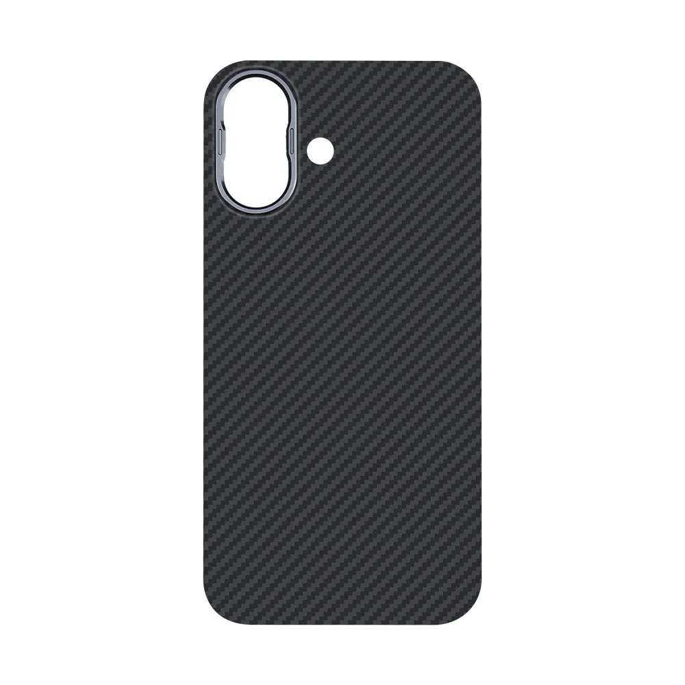 Laudtec Sjk781 Carbon Fiber Phone Case Simple Business Thin Skin Friendly Luxury Cover For Iphone 16 15 14 13 12 11 Plus Pro Max