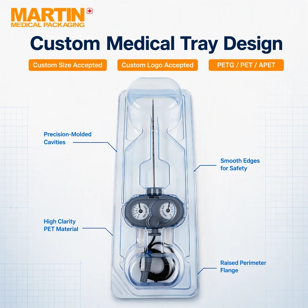 Medical Device Tray Medical Equipment Trays Custom Design Medical Packaging Solutions