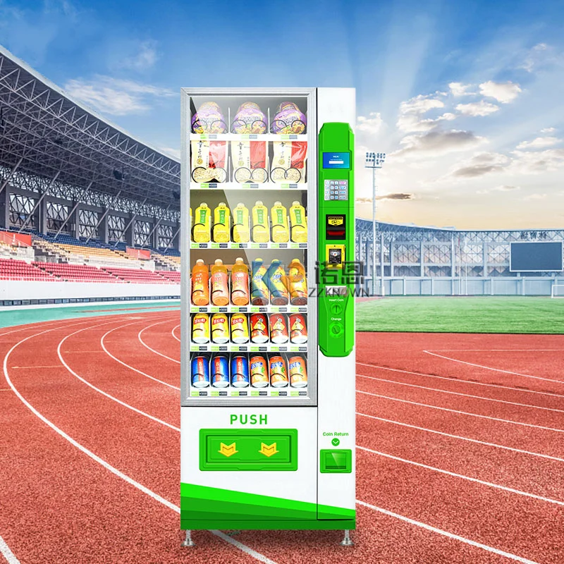 Small Business Vending Machines Combo Drink Vending Machine For Foods