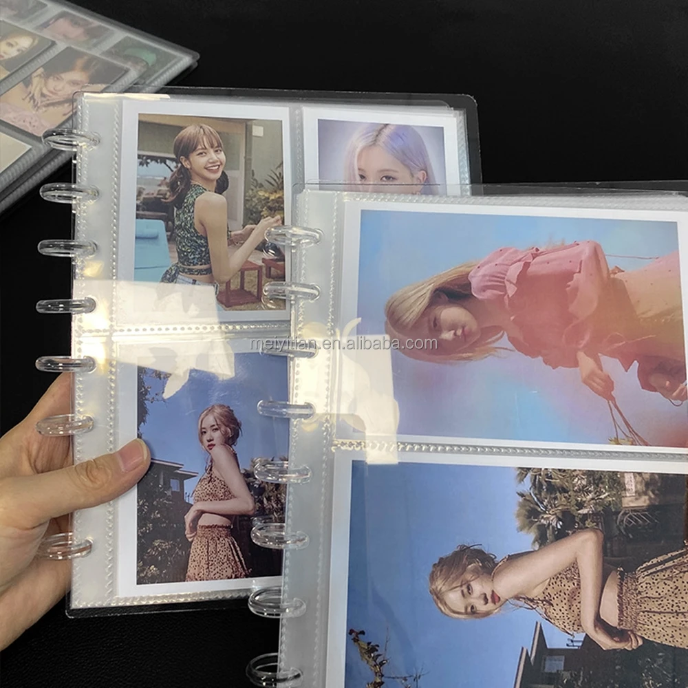 3.5/4/6 Inches Clear PP Photo Album - Kpop Photocard Holder