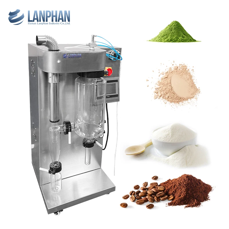 Laboratory 5kg Food Grade Atomizer Milk Powder Spirulina Spray Dryer Price