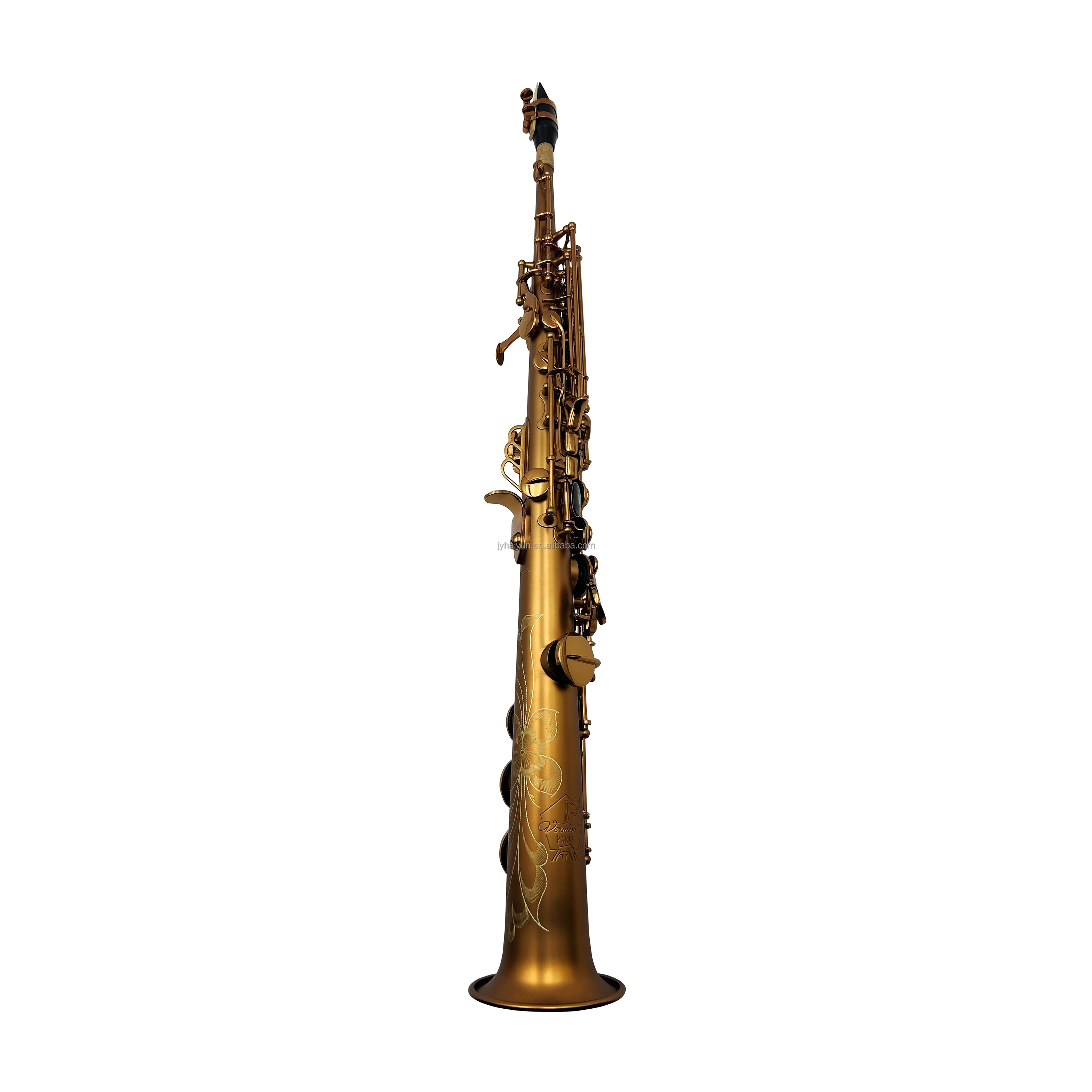 「sososo」 SEASOUND OEM Coffee Matt Finish Soprano Saxophone JYSS111CFMT